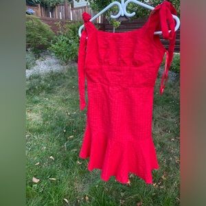 Whitefox cotton mini dress